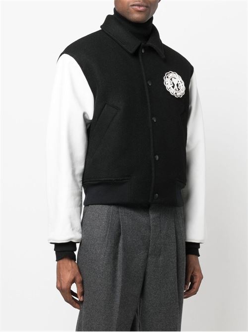 Bomber jacket with logo AMI PARIS | HJK214259001